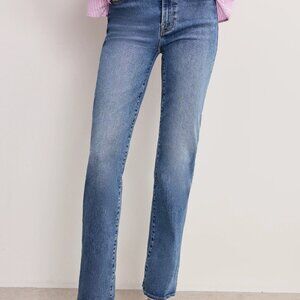 Good American Always Fits Good Legs Straight Jeans - Long